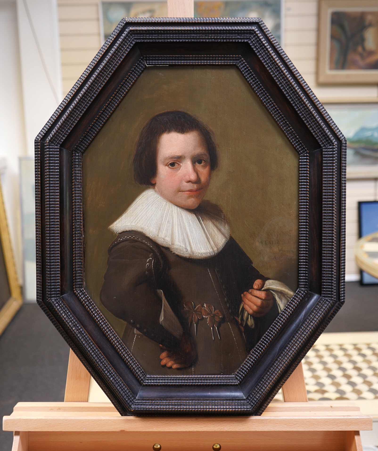 Johannes Cornelisz Verspronck, Dutch (1597-1662), A portrait of a young boy